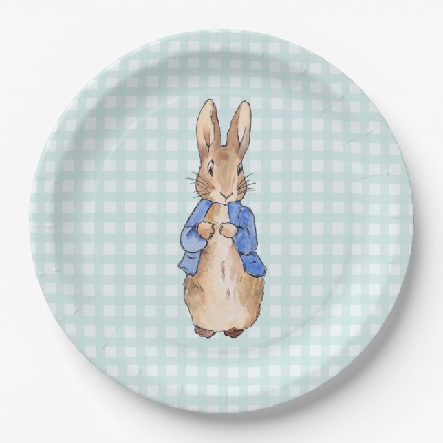 Peter the Rabbit Paper Plates (Front)