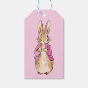 Peter the Rabbit Pink jacket Gift Tags
