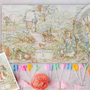 Peter the Rabbit Placemat - Kids Birthday Party