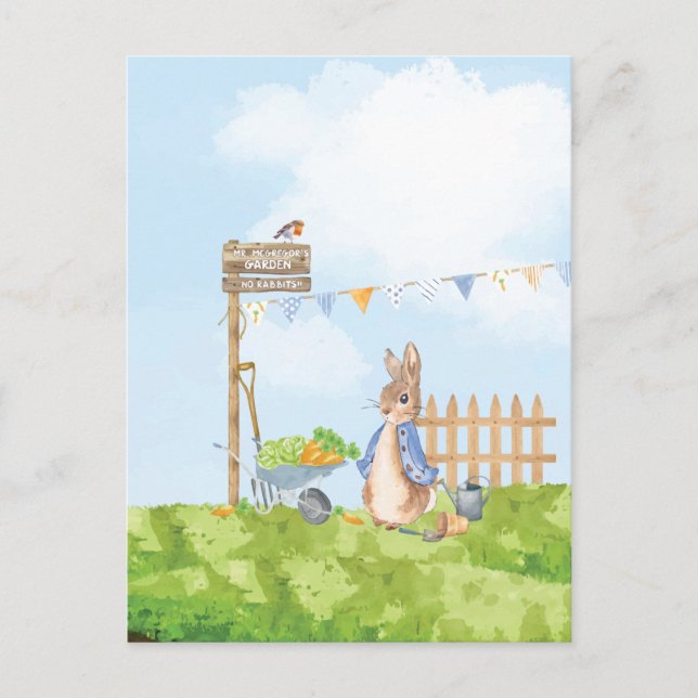 Peter the Rabbit Postcard (Front)