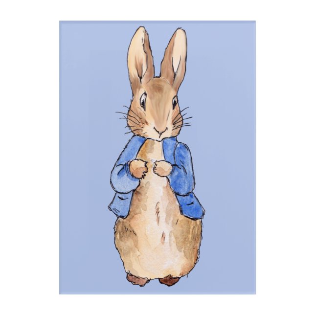 Peter the Rabbit Poster Acrylic Print (Front)