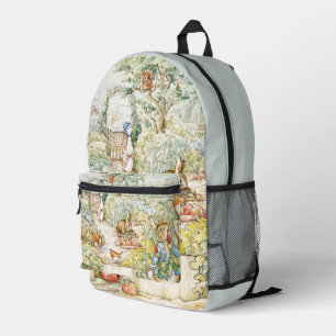 Peter the rabbit printed backpack