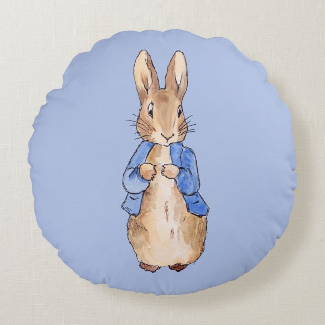 Peter the Rabbit Round Pillow (Front)
