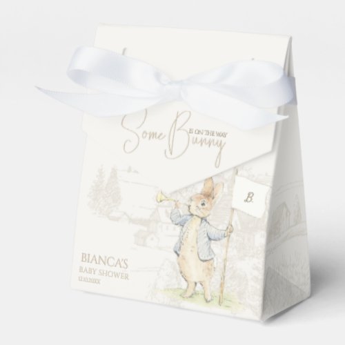 Peter the Rabbit Some Bunny Baby Shower Favor Boxes