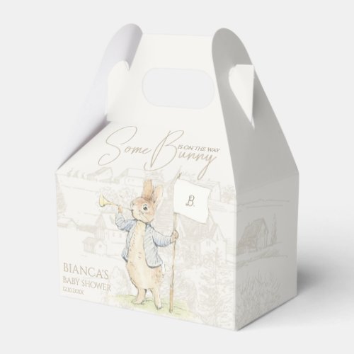 Peter the Rabbit Some Bunny Baby Shower Favor Boxes