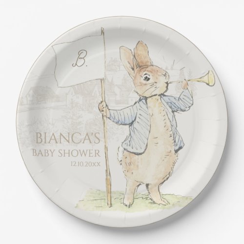 Peter the Rabbit Some Bunny Baby Shower Paper Plates