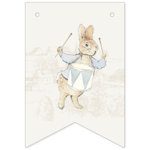 Peter the Rabbit Some Bunny Beatrix Baby Shower Bunting Flags