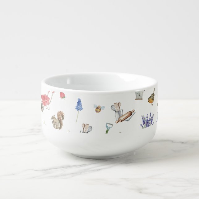 Peter the Rabbit Soup Mug (Front)