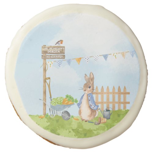 Peter the Rabbit Sugar Cookie