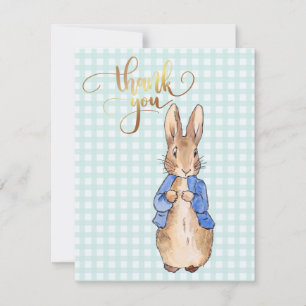 Peter the Rabbit Thank You Card