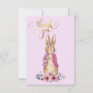 Peter the rabbit Thank you Card