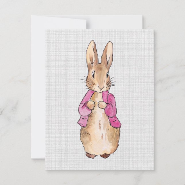Peter the rabbit Thank you Card (Front)