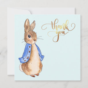 Peter the Rabbit Thank You Card