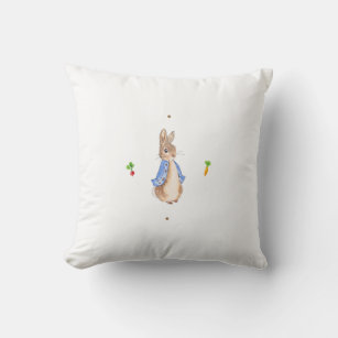 Peter the Rabbit Throw Pillow