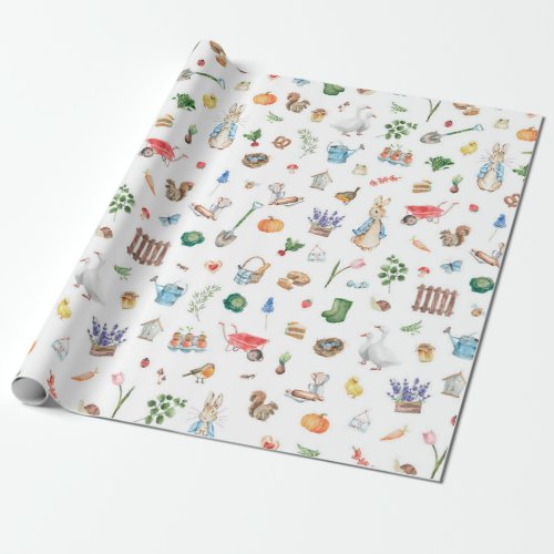 Peter the Rabbit Wrapping Paper