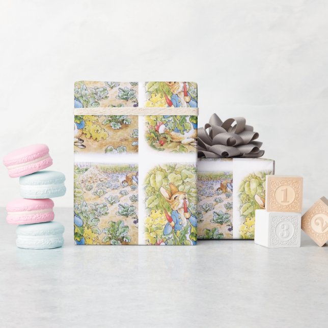 Peter the Rabbit  Wrapping Paper (Baby Shower)