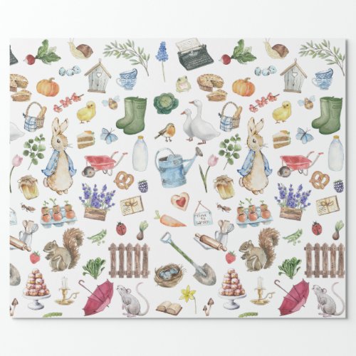 Peter the Rabbit Wrapping Paper