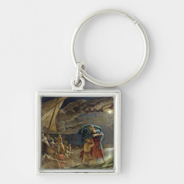 Peter Walks on Water, 1806 Keychain (Front)