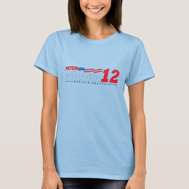 Peter Wiggin for Hegemon T-Shirt (Front)