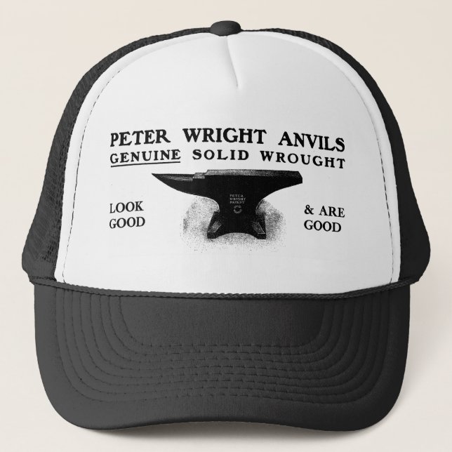 Peter Wright anvil hat (Front)