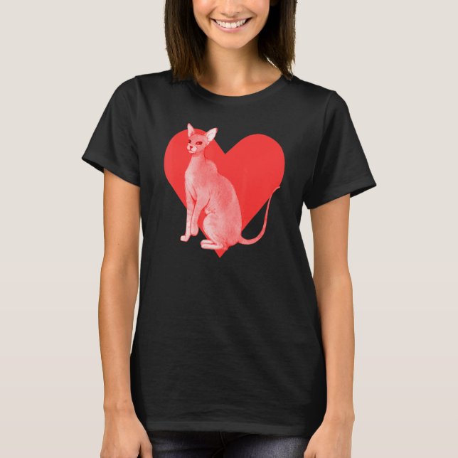 Peterbald Cat T-Shirt (Front)