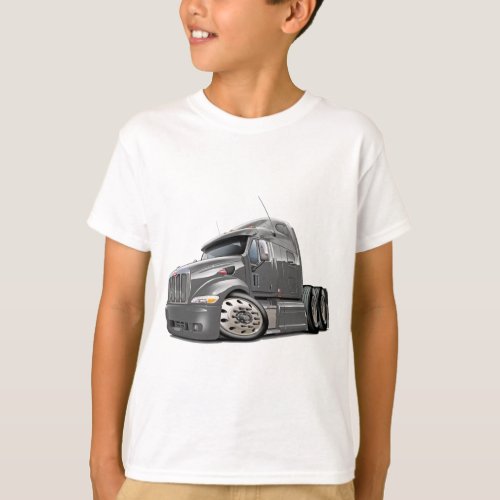Peterbilt Grey Truck T_Shirt