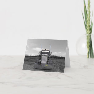 Peterbilt Needle Nose b/w Note Card