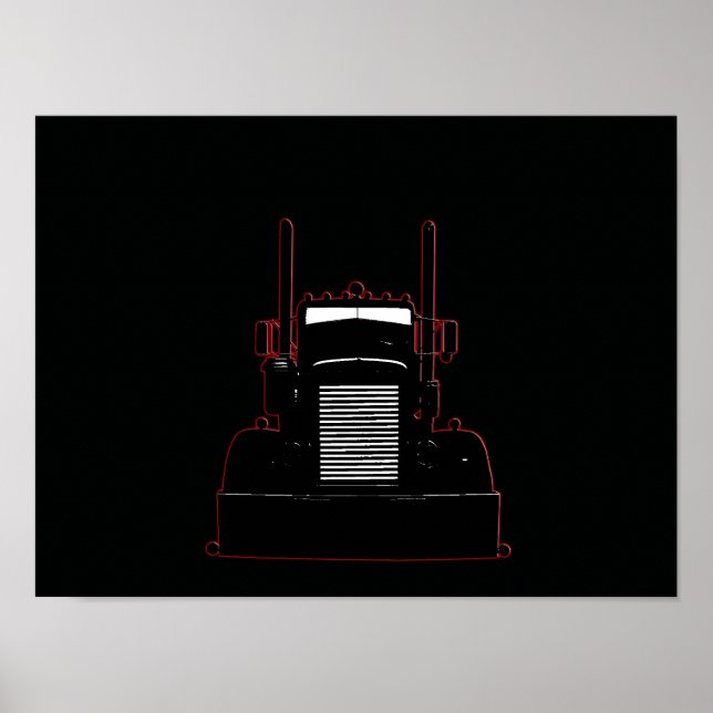 Peterbilt Needle Nose edit #3 poster (Front)