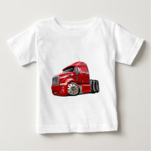 Peterbilt Red Truck Baby T-Shirt