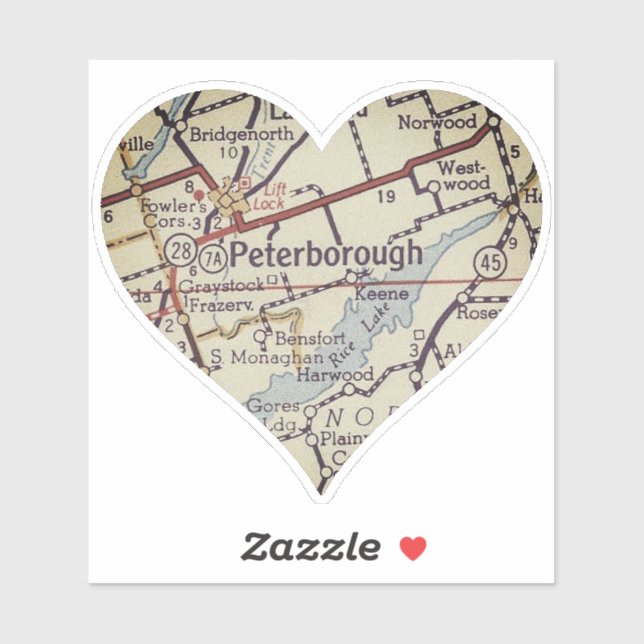 Peterborough Ontario Sticker (Sheet)