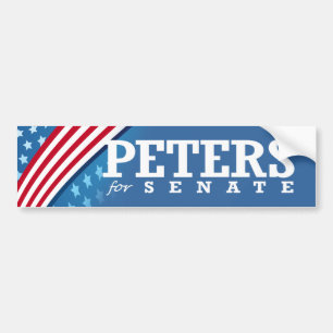 PETERS FOR SENATE 2014 BUMPER STICKER