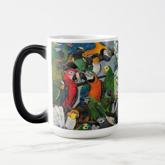 "Peter's Parrots" Color Morph Mug