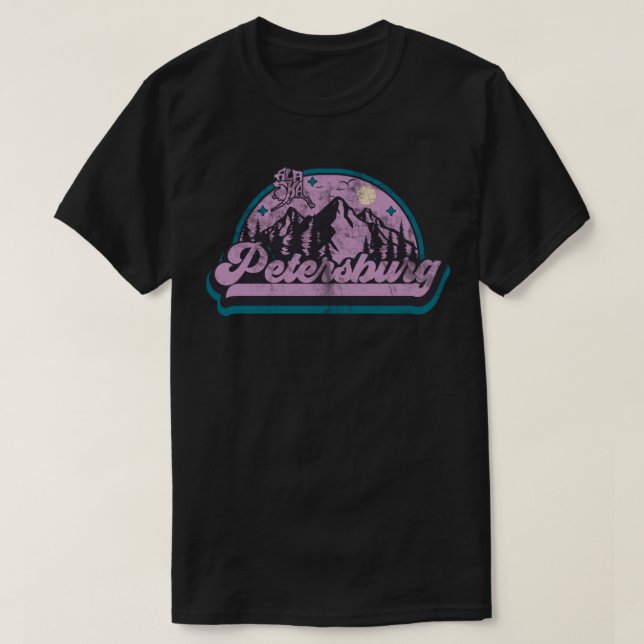 Petersburg, Alaska T-Shirt (Design Front)