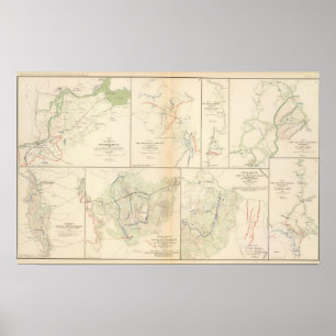 Petersburg, Va, Atlanta Campaign Poster