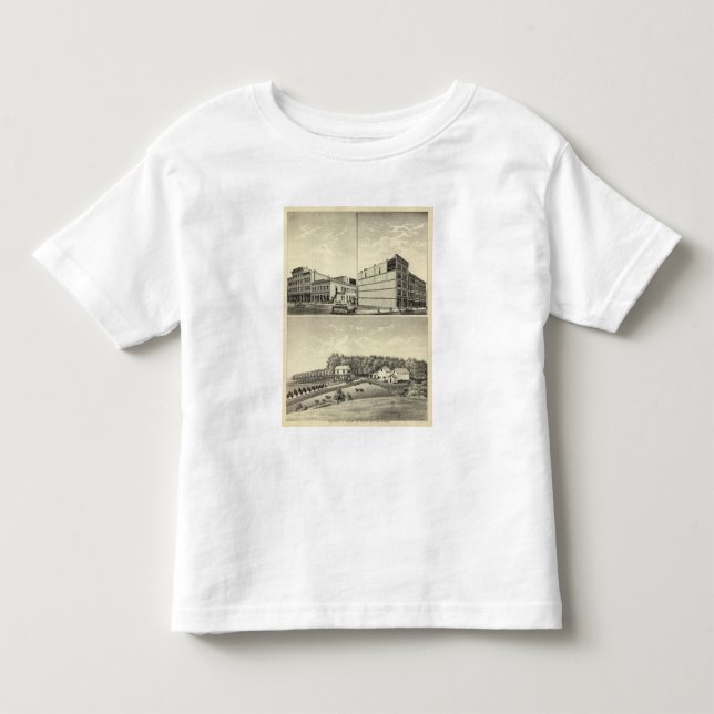 Petersen residence, Dewey, and Stone, Nebraska Toddler T-shirt (Front)