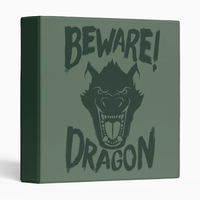Pete's Dragon | Beware! Dragon Binder (Front/Spine)
