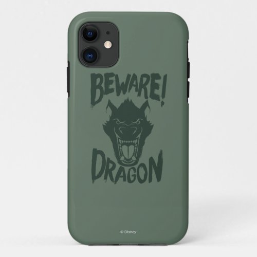 Petes Dragon  Beware Dragon iPhone 11 Case