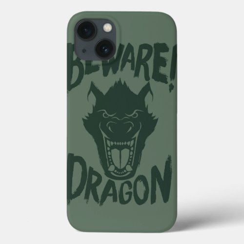 Petes Dragon  Beware Dragon iPhone 13 Case