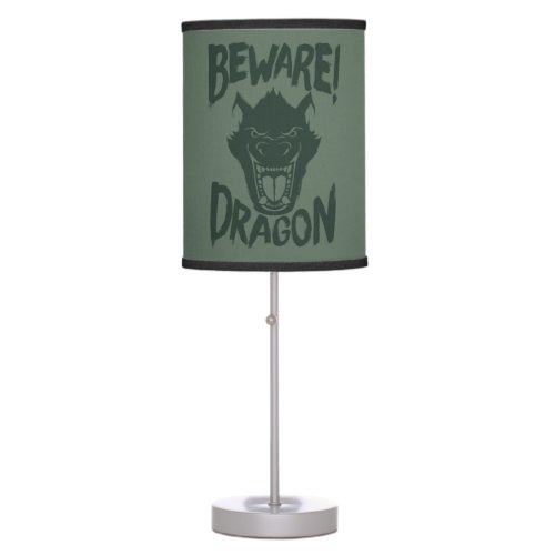 Petes Dragon  Beware Dragon Table Lamp