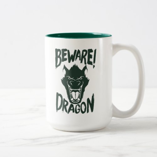 Petes Dragon  Beware Dragon Two_Tone Coffee Mug
