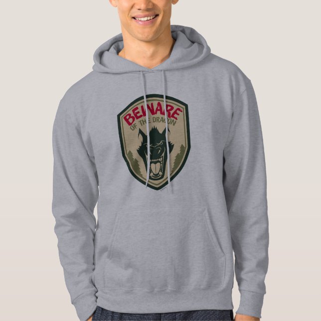 Pete's Dragon | Beware of the Dragon Badge Hoodie (Front)