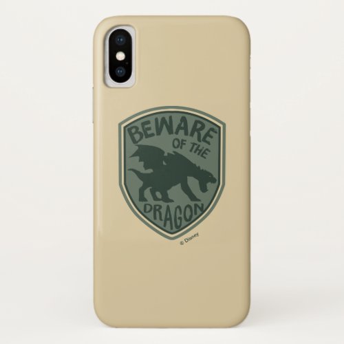 Petes Dragon  Beware of the Dragon iPhone X Case