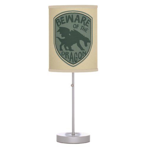 Petes Dragon  Beware of the Dragon Table Lamp