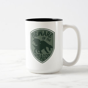 Pete's Dragon Beware of the Dragon Two-Tone Coffee Mug