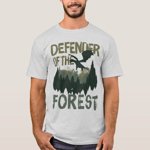 Petes Dragon  Defender of the Forest T_Shirt