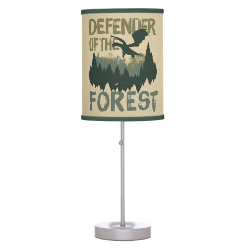 Petes Dragon  Defender of the Forest Table Lamp