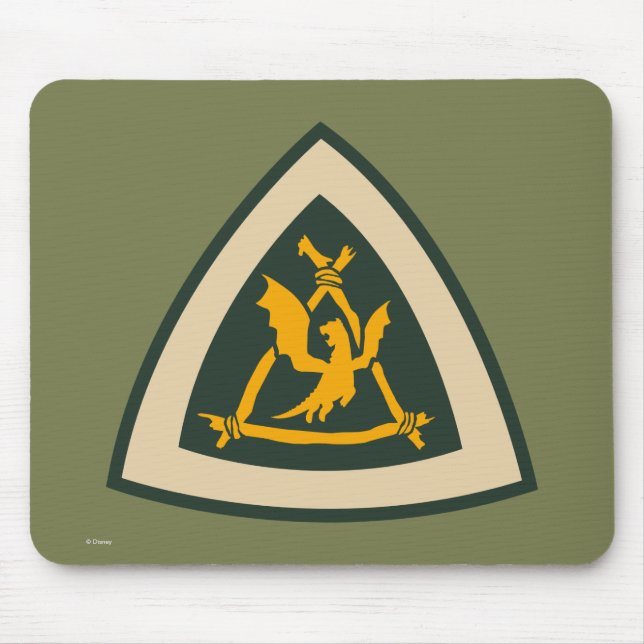 Pete's Dragon | Dragon Badge Mouse Pad (Front)