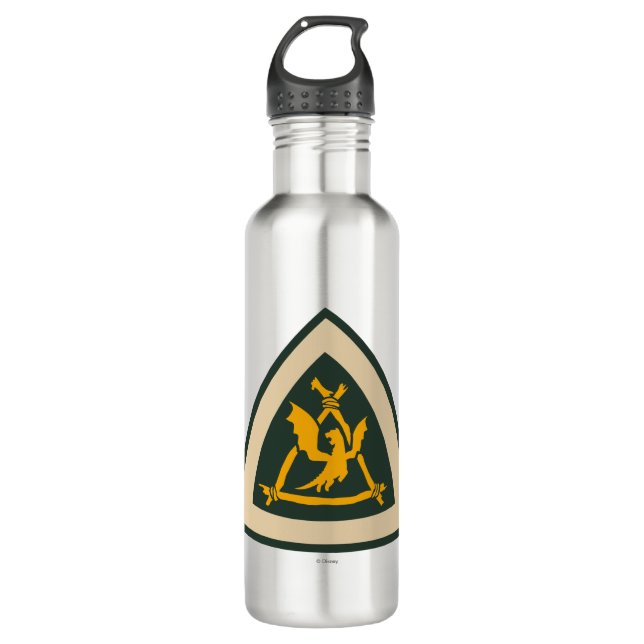 Pete's Dragon | Dragon Badge Stainless Steel Water Bottle (Front)