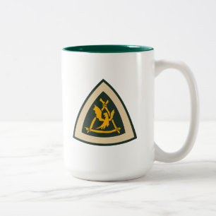 Pete's Dragon Dragon Badge Two-Tone Coffee Mug