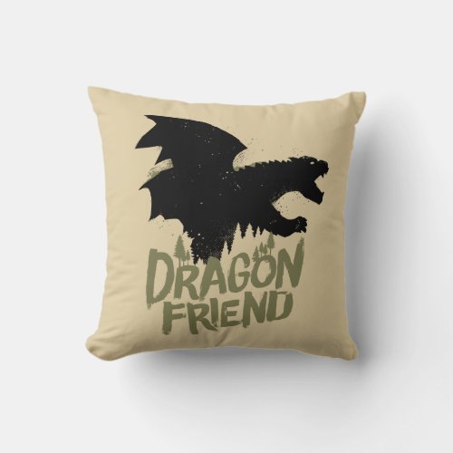 Petes Dragon  Dragon Friend Throw Pillow